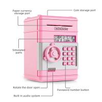 Hucha Electrónica para Niños 3-12 Años Caja Fuerte Niños Hucha Cajero Automatico Hucha con Código Caja de Monedas Banco de Dinero Divertido Caja Fuerte Juguete Regalo para Niños Niñas - details 9