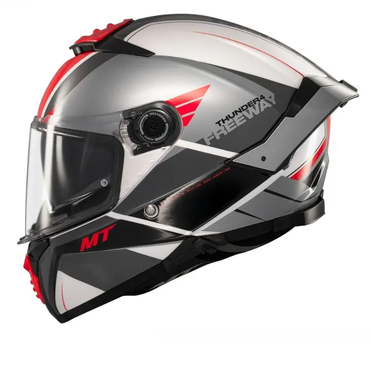 Casco Moto Casco Mt Thunder 4 Sv Freeway   Ce U - 1