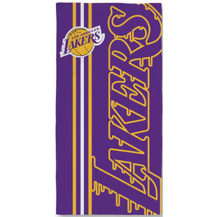 TOALLA PLAYA ALGODON 70*140/320G LOS ANGELES LAKER - 1