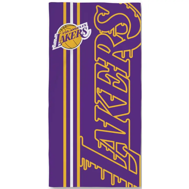 TOALLA PLAYA ALGODON 70*140/320G LOS ANGELES LAKER - 1