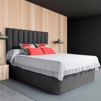 Cabecero Vertical Largo Ventadecolchones.com - Elegante y Sofisticado Diseño de Líneas Acolchadas Verticales para tu Dormitorio - Fabricado en España con Materiales de Calidad - Varias Dimensiones Disponibles (Marca: ventadecolchones.com) - details 1