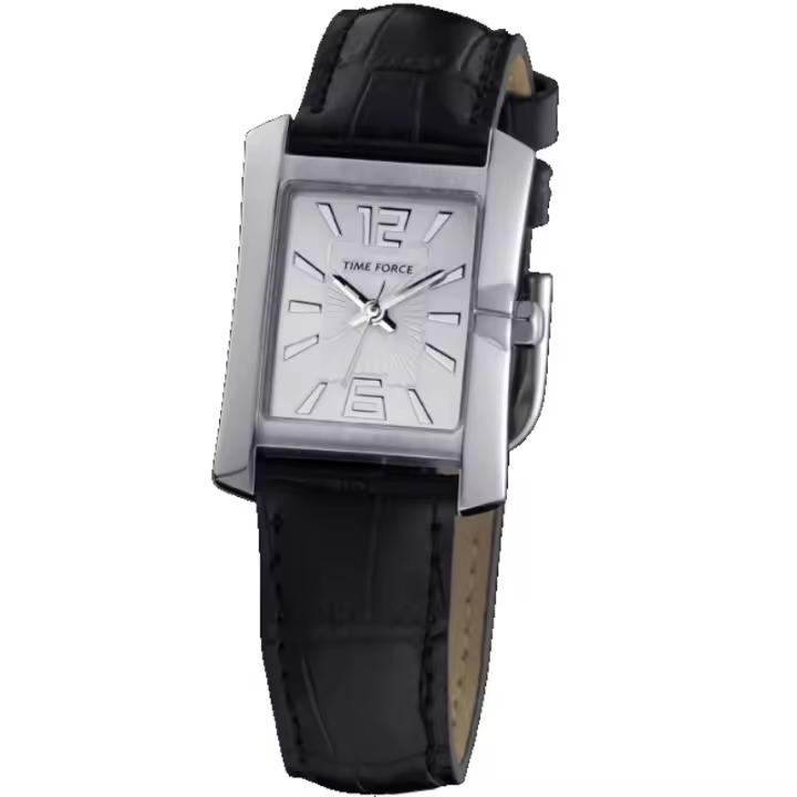 Time Force Tf3322l02  Reloj Para Para Mujer Color Negro - 1