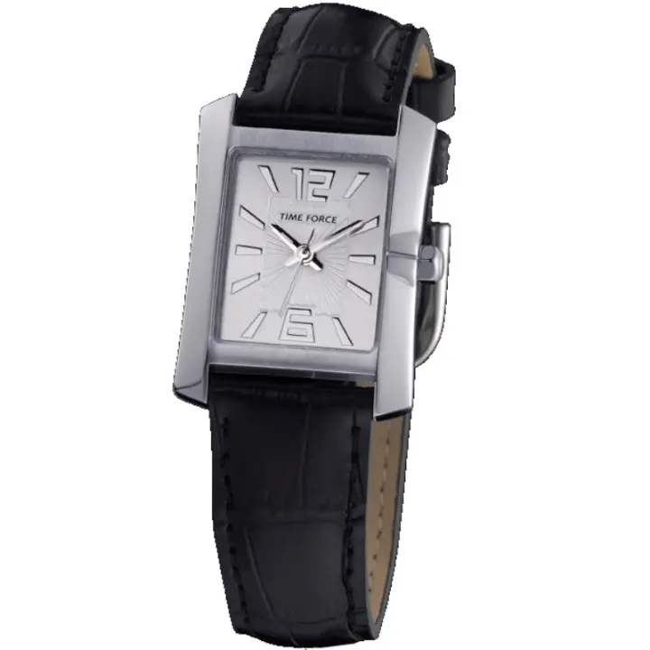 Time Force Tf3322l02  Reloj Para Para Mujer Color Negro - 1
