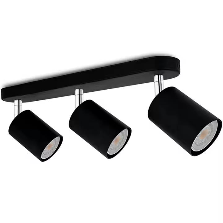 Spotlight Ajustable GU10 Base Luz De Techo Rotatable Moderno Metal Luz De Pared Sin Bombillas Iluminación Doméstica 220V - 1
