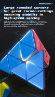 Picube MoYu Meilong Pyraminx V2 3x3x3 Cubo De La Pyramide Magia MoFangJiaoShi Con Pegatinas Puzzle Cubo Regalo Macaron - details 7