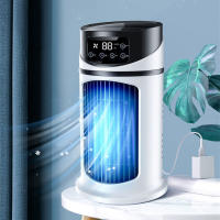 Ventilador Portátil De Climatización USB Con 6 Velocidades Ajustables Fan De Refrigeración Por Agua Silencioso Para Mesa Personal - details 0