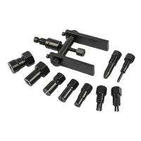 Kit De Extracción De Rodamientos Para Motocicleta 10pcs Herramienta De Desmontaje Manual Con Juego De Arrancadores De Dos Mandíbulas Y Caja - details 1