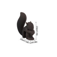 10Pcs Marcadores De Bebida Squirrel Silicone Para Barra Fiesta Té Bolsas Portadores Marcadores De Vaso Copa Taza Eco-amigable - details 0