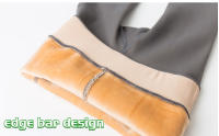 Thermal Tights Para Mujer Calientes Y Transparentes De Cintura Alta Pantimedias De Invierno Translúcidas De Poliéster Y Spandex - details 14