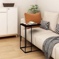 STARLEY-Mesa Auxiliar De Madera Contrachapada Negro 40x30x58 Cm - details 2
