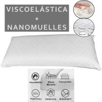 DECOLUNAHOME Almohada De Viscoelástica y Muelles Suave 70 Cms - details 2