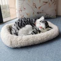 Realista dormir sudadera respiración Gato Perro peludo con Esterillas Creativos animales Decoración - details 5