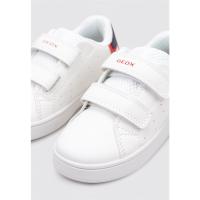 Geox B ECLYPER A Deportivas Con Velcro Bebé - niño (hasta la talla 30) Blanco - details 1