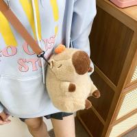 Mochila De Peluche Capybara Kawaii Moda Muñeco Peluche Bolsa De Hombro Para Niños Bolsa Miniatura Regalo Para Novia - details 30