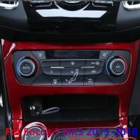 Pegatina De Consola Central Para Ford Focus 3 MK3 2015-2018 Adorno De Cubierta Para Aire Acondicionado Accesorios De Interruptor De Aire Acondicionado - details 3