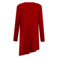 Vestido De Mujer Casual Otoño Elegante Con Botones Color Sólido Largo Manga Vestido De Fiesta Polyester Cuello O Antiguo - details 31