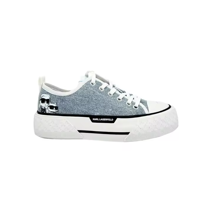 Zapatillas Deportivas KARL LAGERFELD Kampus Max III Twin Canvas con Avatar Color Azul - 1