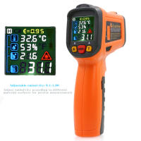 PEAKMETER PM6530D Termómetro Infrarrojo Portátil Medidor De Temperatura Industrial Para Pruebas De Temperatura De Aceite - details 5
