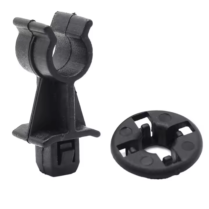 Juego De Clip De Retención Para Nissan Qashqai Dualis J10 Navara D40 Pathfinder R51 Soporte De Parachoques ABS Material - 1