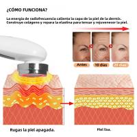 Masaje De Rf Para La piel Electrónica De Radiofrecuencia LED Rejuvenecimiento Facial EMS Levantamiento Eliminador De Arrugas With Luz Azul Herramienta De Belleza Multifunctional - details 17