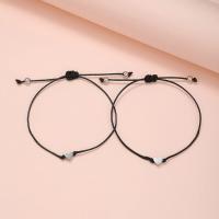 Pulsera De Acero Inoxidable Para Hombres Y Mujeres Corazón Ajustable Hecho a Mano Regalo Ideal Para Amantes No Desvanece - details 6