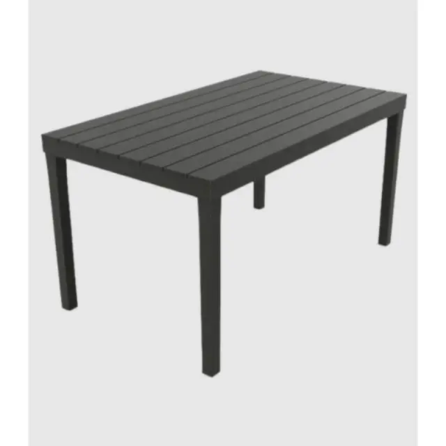 Mesa rectangular de plástico Sumatra     -EkilikuaHome - 1