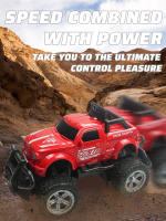 Coche De Control Remoto Eléctrico Para Niños Y Jóvenes 4x4 De Aleación Deportivo Con Carga Incorporada Juguete Para Niños - details 4