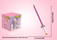Bloques De Construcción De Espada Katana Demonio Slash Modelo Japonés Para Niños Juguete De Bloques Micro De Plástico ABS Ornamentación De Escritorio Regalo De Navidad - details 16
