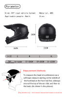 Casco De Motocicleta Profesional Para Motocross Off-Road Para Niños Capacidad De Protección Superior Material Duradero - details 5