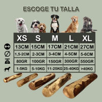 Mordedor Natural de Madera de Olivo para Perro  Bañado en Aceite de Oliva  Juguetes para Perros  Elimina Sarro  Palo Antiestrés Perro  Calidad Ambiental Certificada  Palo de Madera de Olivo  Marca EFOS - details 2
