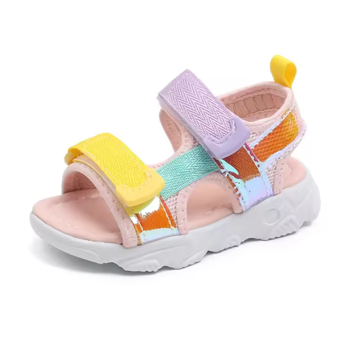Sandalias De Verano Para Niñas Y Niños Con Suela Antideslizante Y Coloridas Cómodas Y Transpirables Para Playa - 1