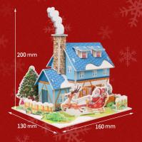 Regalos De Navidad Puzzle 3D Educativo Para Niños DIY Manualidades Educativas Juguete De Construcción Para Kindergarten - details 18