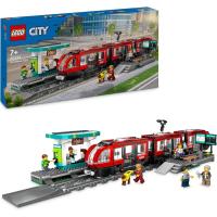 Lego 60423 Tranvia y Estacion del Centro Lego City - details 0
