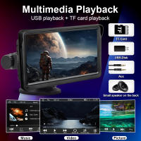 Hippcron 7 Pulgadas Reproductor De Radio De Coche Multimedia Con Video Player Wireless Carplay Y Android Auto Universal Portátil Pantalla Táctil - details 7