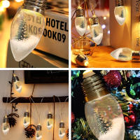 Luz De Árbol De Navidad LED Esférica Decorativa Cadenas De Luces Batería Incluida Para Decoración De Habitaciones Y Hogar - details 8