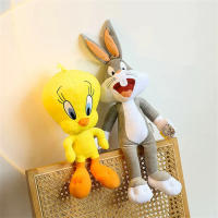 Peluche Looney Tunes Serie 5 Juguetes De Peluche Bugs Bunny Tweety Muñeco Clásico Rosa Diseños De Cosplay Para Niños Y Adultos - details 0