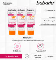 Babaria Pack 3x Protección Facial Antimanchas: Previene la Aparición de Futuras Manchas y Cuida tu Piel con Efecto Protector - details 0