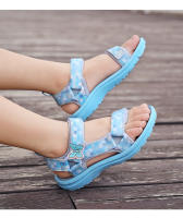 Sandalias De Verano Para Niñas Cálidas Y Transpirables Con Diseño De Princesa Antideslizantes Y Confortables Para Niños De 7 a 13 Años - details 8