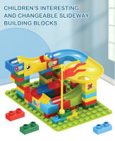 Bloques De Construcción DIY Con Carril De Bolas Y Laberinto 88-100PCS Juguetes Para Niños Material Plástico ABS Juego Educativo Para Niños Mayores De 14 Años - details 0
