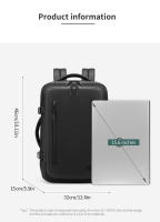 Mochila De Viaje Para Hombres Con Compresión a Vacío Impermeable Para Portátil De 16 Pulgadas Mochila De Escuela Y Exterior Para Senderismo - details 17