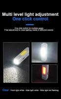 Luz De Cabeza Super Brillante COB Con Clip Para Gorra 800mAh Recargable Para Camping Senderismo Pesca Al Aire Libre Portátil - details 4