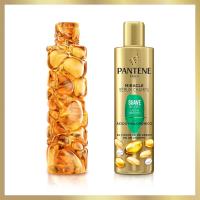 Pantene | Champú Miracle Serum Suave & Liso - Anti encrespamiento Cabello - Con Ácido Hialurónico, hidrata en profundidad el cabello. 225ml - details 1