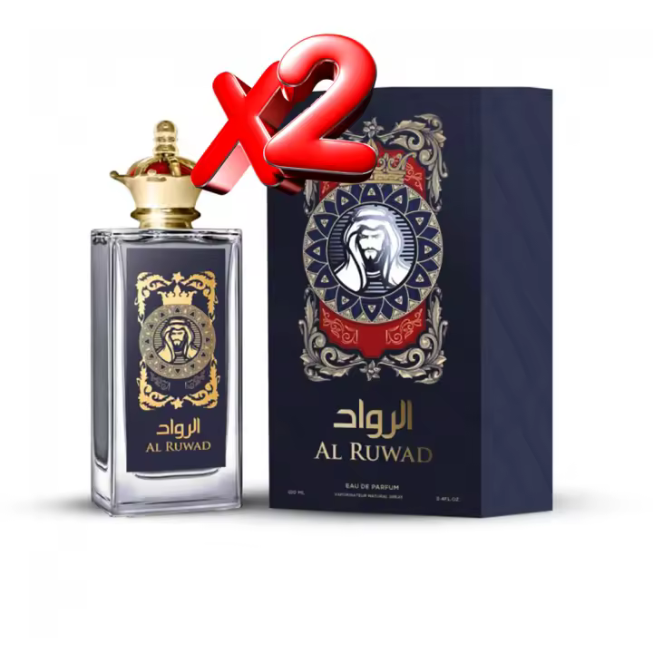 2 UNIDADES Al Ruwad Eau de Parfum Arabe Unisex100ml Montage Brands Fragancia inspirada en otros perfumes Unisex Hombre Mujer - 1