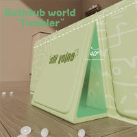 Baño Portátil Para Niños En Verde Y Blanco Plegable Y Grueso Adecuado Para Viajes 1 Pieza - details 4