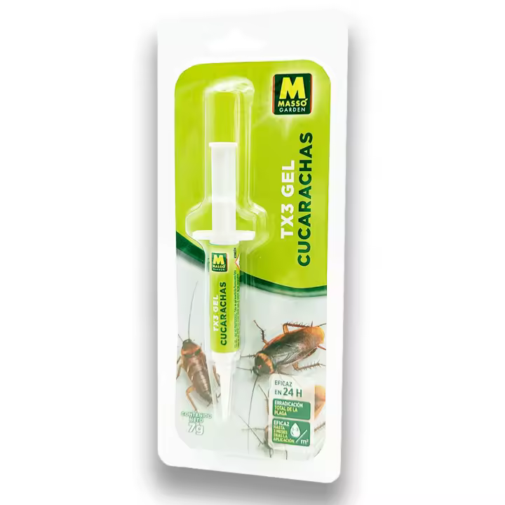 Gel Insecticida Anti Cucarachas Eficaz al Instante | Elimina toda la plaga en sólo 24 H | Contenido 7 GR |Protección duradera|  Fácil Aplicación con Sustancia Atrayente para Cucarachas eliminando al resto | Nexum+Market - 1