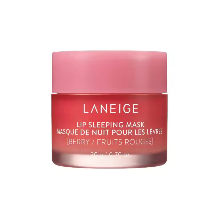 LANEIGE Mascarilla de Labios Noche Berry – Cosmética coreana nutritiva e hidratante – BERRY – 20g - 1