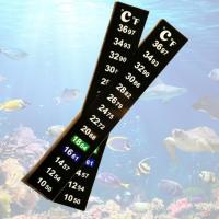 Termómetro Adhesivo Para Acuario 5/10 Piezas Discos De Temperatura Dual Escala Herramientas Para Tanque De Peces - details 4