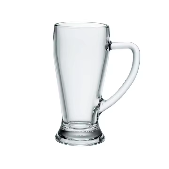 Bormioli Rocco Baviera - Caja 6 Jarras Cerveza Vidrio 39CL Transparente - 1