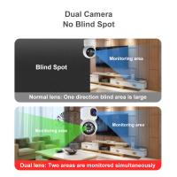 Cámara IP V380 pro Con Doble Lente Visión Nocturna Vigilancia Infantil Inalámbrica 4G Alarma De Movimiento AI Detectar Humanos Seguridad CCTV Doméstico - details 8