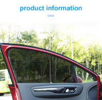 SEAMETAL 2Pcs Película De Sombrilla Para Ventanas Lateral De Coche Protección Solar Verano Antigolpes UV Bloqueo De Luz Estilo Electrostático - details 13